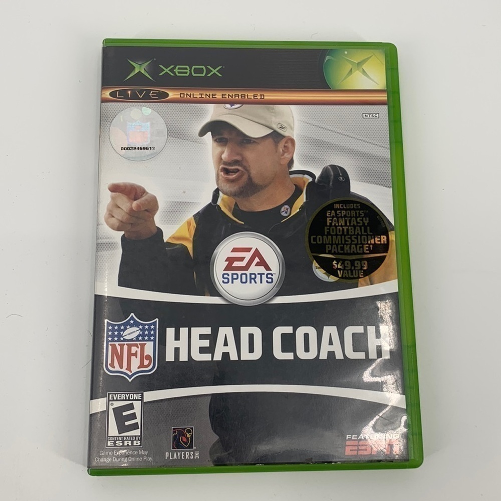 Xbox NFL Head Coach Football Video Game